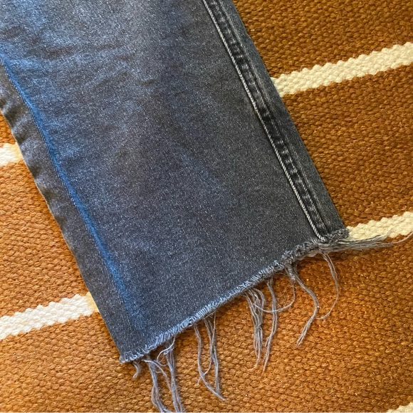 Free People • Black Raw Hem Jeans - Picture 7 of 11